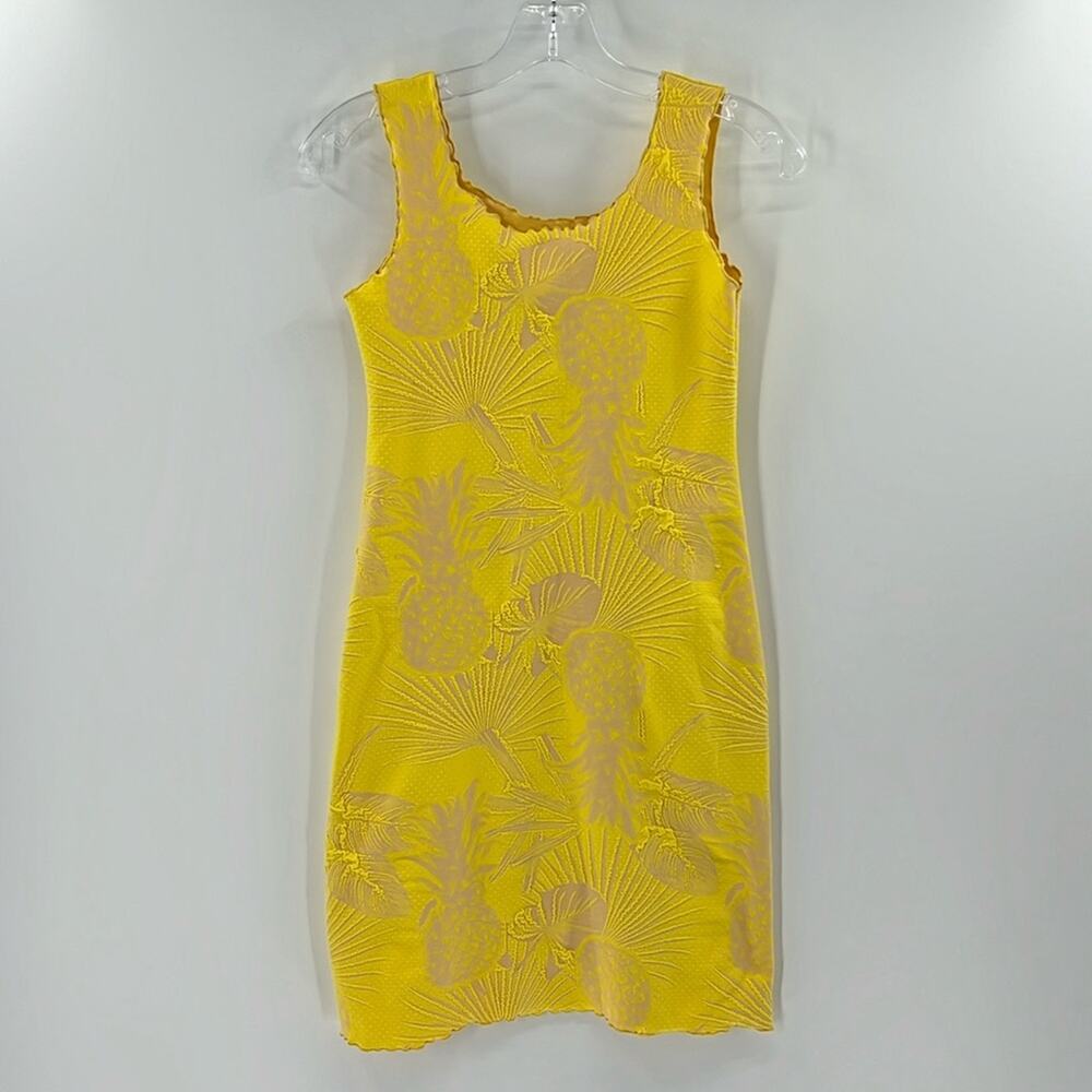 Haystacks Women's Mini Tank Dress - Pineapples - Small